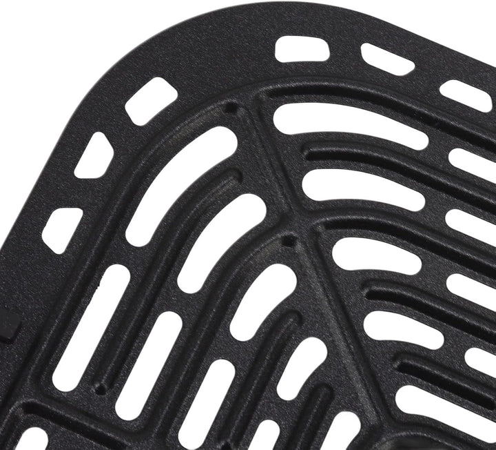 Quadratische Grillpfanne 24x23 cm für Heissluftfritteuse Zubehör, Ersatz Backplatte für Fritteusen A