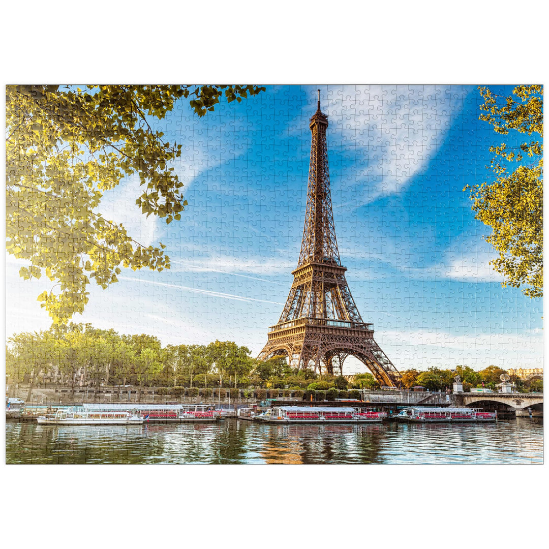 Eiffelturm, Paris. Frankreich - Premium 1000 Teile Puzzle - MyPuzzle Sonderkollektion von Puzzle Gal