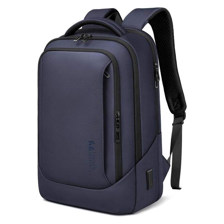 Laptop Business Rucksack Herren mit 17,3 Zoll laptopfach mit USB-Ladeanschluss Diebstahlsicher Handg