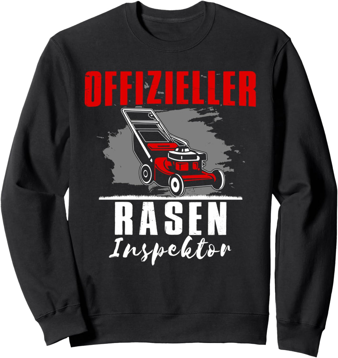 Offizieller Rasen Inspektor Rasenmäher Gartenarbeit Garten Sweatshirt