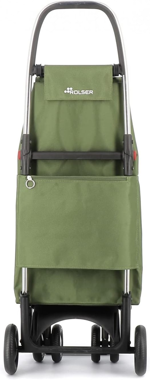 Klappbarer Einkaufstrolley Rolser I-Max MF 4 Räder (2 drehbare) - Kaki, Kaki