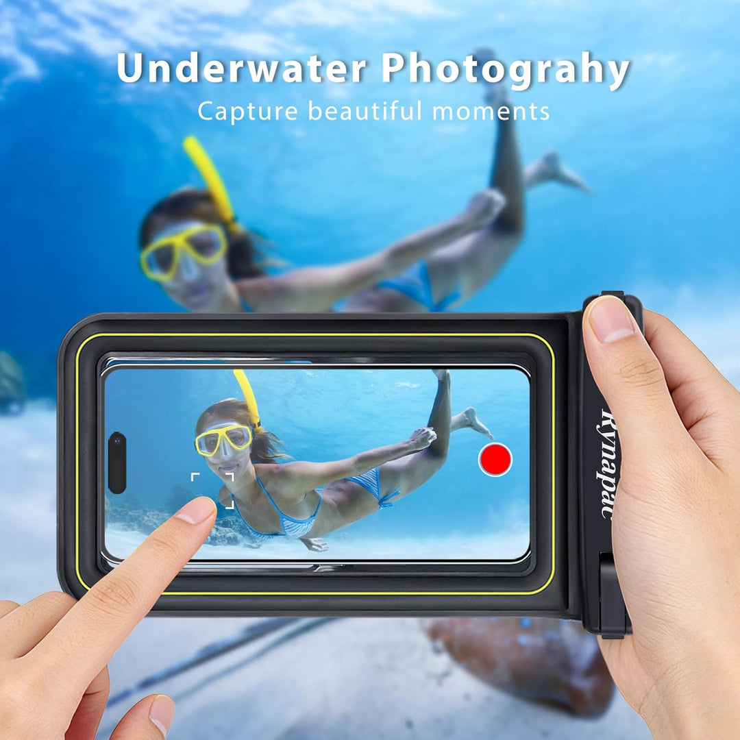Schwimmende wasserdichte Handytasche, 2 Stück Wasserfest Handyhülle für iPhone 17 16 15 14 Air Pro M