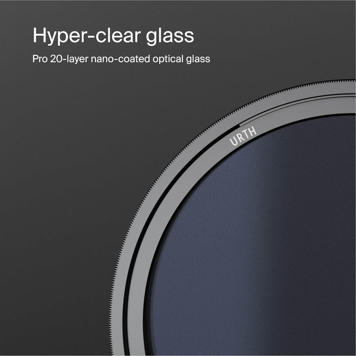 Urth 82 mm Polfilter (Polarisationsfilter) CPL Filter (Plus+) 82 mm Zum Einschrauben, 82 mm Zum Eins
