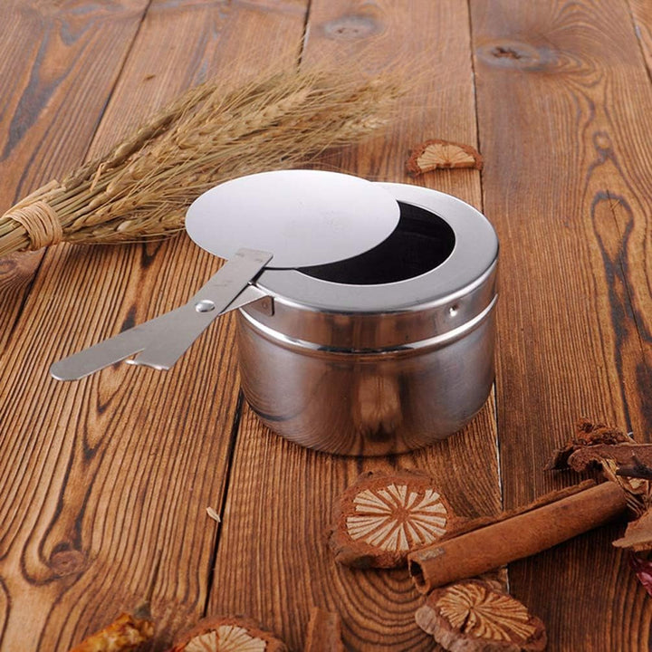 Yardwe Brennstoffhalter aus Edelstahl, 2 Stück, Brennstoffhalter für Chafing Dish Chafing Cafing Hea