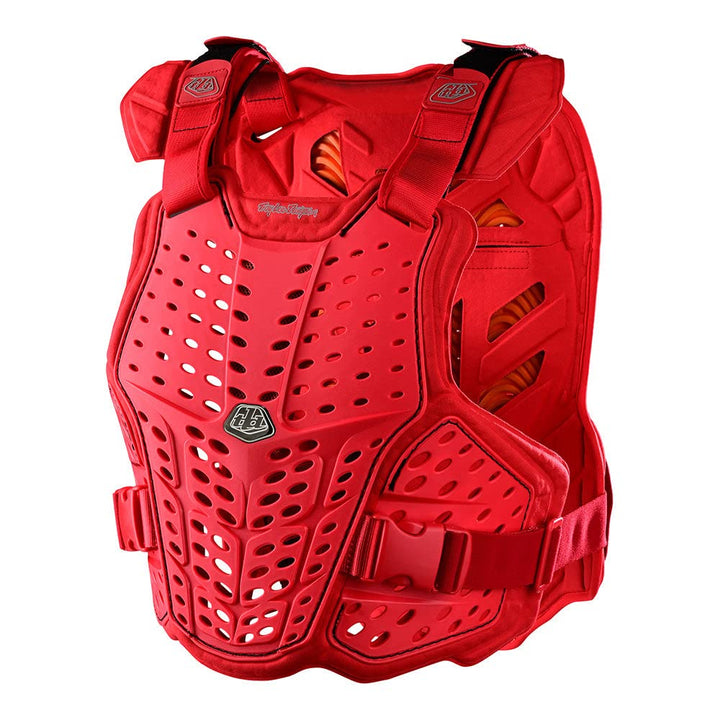 Troy Lee Designs Rockfight CE Brustschutz für Erwachsene, Offroad-Motorrad-Körperpanzer Rot Einheits