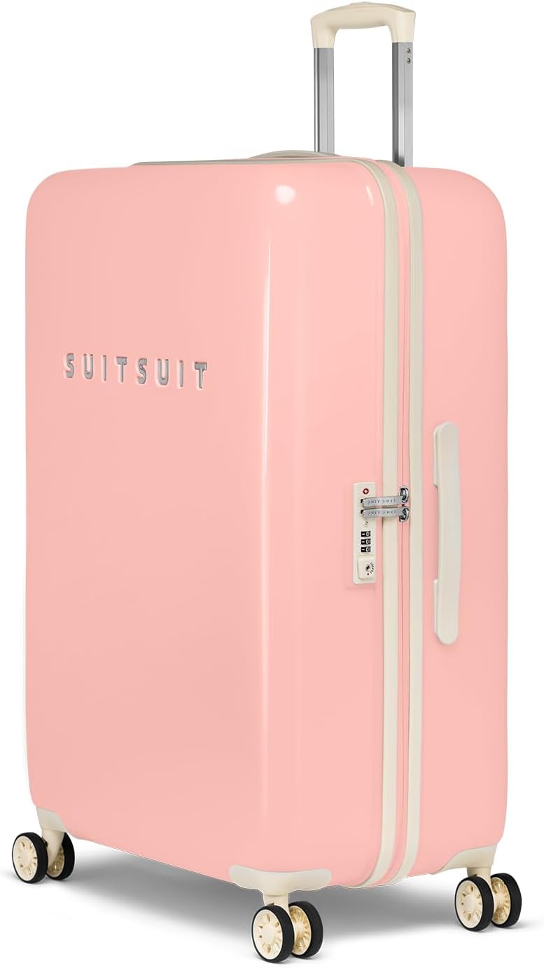 SUITSUIT Koffer Gross 76 cm - Hartschalen Reisekoffer mit Rollen - TSA-Schloss - 94 L - Fabulous Fif
