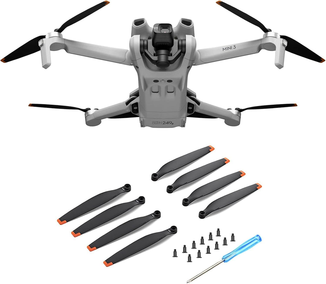 32Pcs Propeller für DJI Mini 3/Lito X1 Ersatzpropeller Blätter Geräuscharm Propellerblatt Ersatzteil