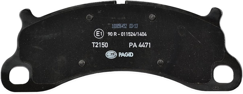 HELLA PAGID 8DB 355 019-731 Bremsbelagsatz - T2150 - Dicke/Stärke: 17.6mm - Bremssystem: Brembo - fü