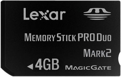 Lexar Memory Stick Pro Duo Gaming Edition Flash-Speicherkarte 4GB, 4GB