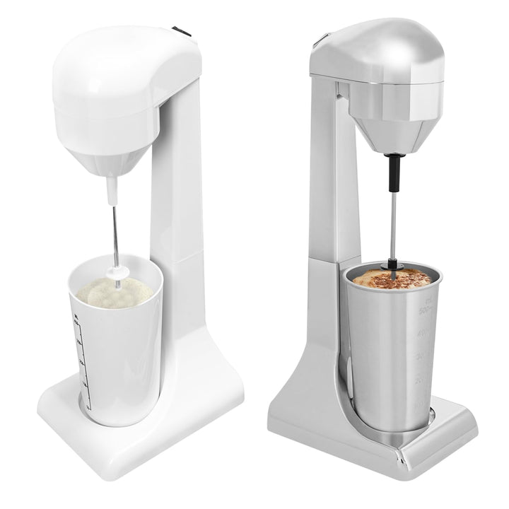 Drink Mixer Edelstahl Milchshaker 500ML Standmixer Milchshake-Maker 22000rpm 2 Geschwindigkeitsstufe