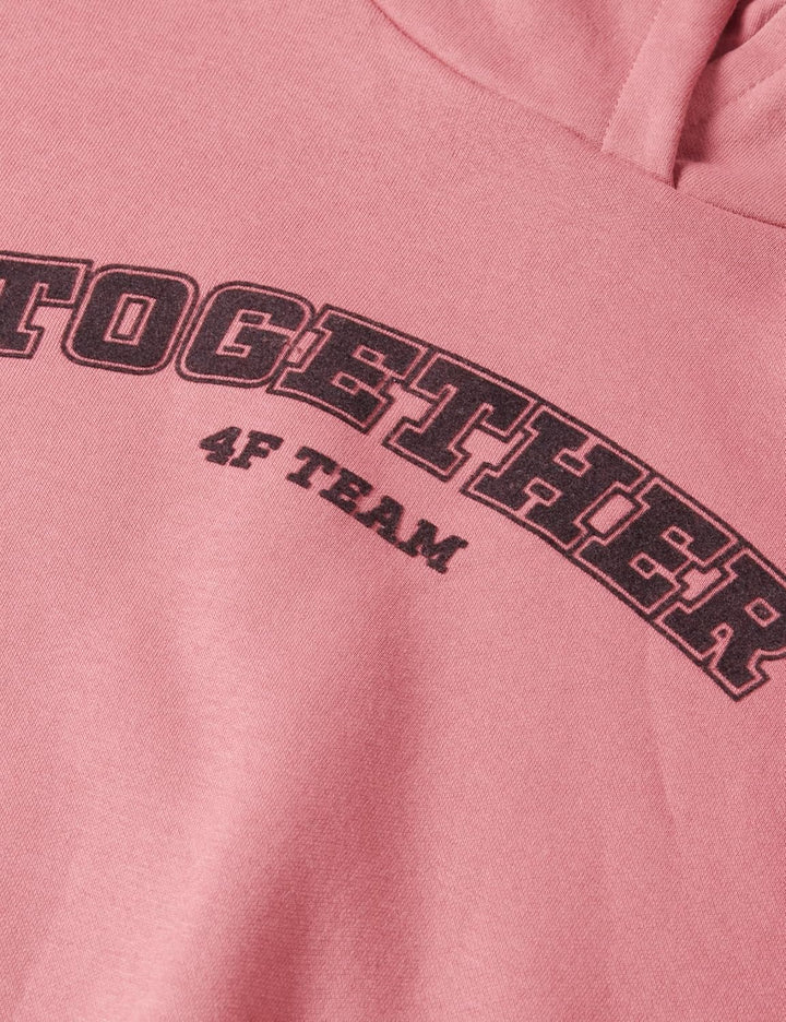 4F Mädchen Sweatshirt F639 Sweatshirt 9 Jahre Rosa, 9 Jahre Rosa
