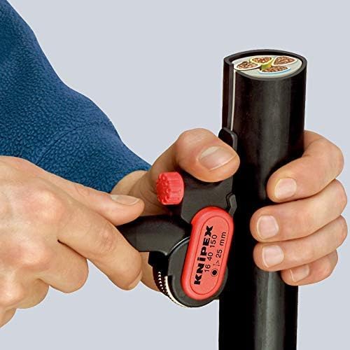 Knipex Abmantelungswerkzeug glasfaserverstärktes Polyamid 150 mm (SB-Karte/Blister) 16 40 150 SB