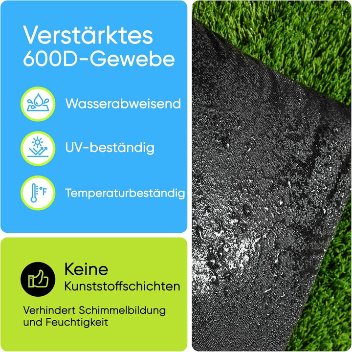 Rhino BaseMate Füllbare Sandsäcke für den Aussenbereich,wetterfeste Sandsäcke zum Gewicht,gewölbte S