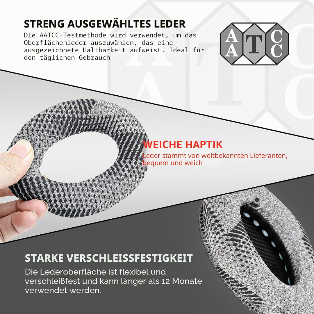 Krone Kalpasmos Kühl-Gel Professionelle Bose Kopfhörer-Ohrpolster,passend für Bose QuietComfort 35 i