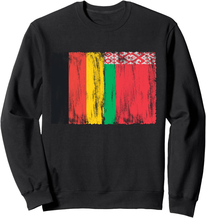 Deutschland und Belarus Deutsche Fahne Flaggen Sweatshirt