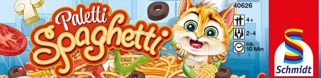 Schmidt Spiele 40626 Paletti Spaghetti, Aktionsspiel für Kinder und Erwachsene Single, Single