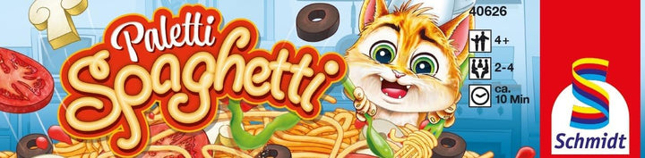 Schmidt Spiele 40626 Paletti Spaghetti, Aktionsspiel für Kinder und Erwachsene Single, Single