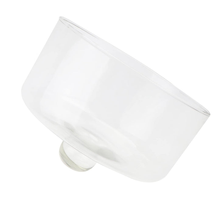 Housoutil Glas Haube Glasglocke Kuchenglocke Glashaube Käseglocke Glasdom Tortenplatte Haube Kucheng