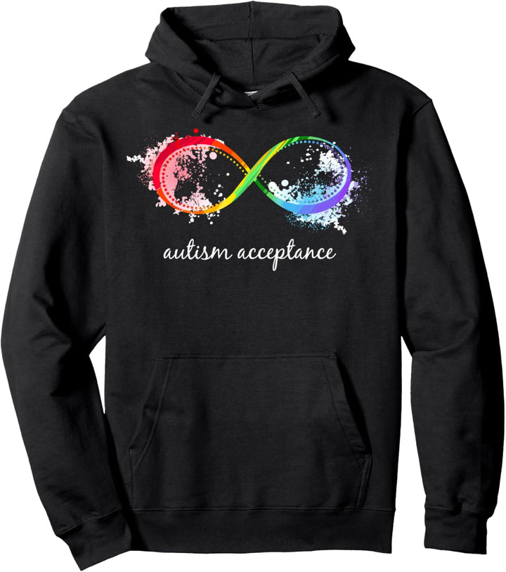 Rot statt Autismus Shirt Autismus-Akzeptanz Pullover Hoodie