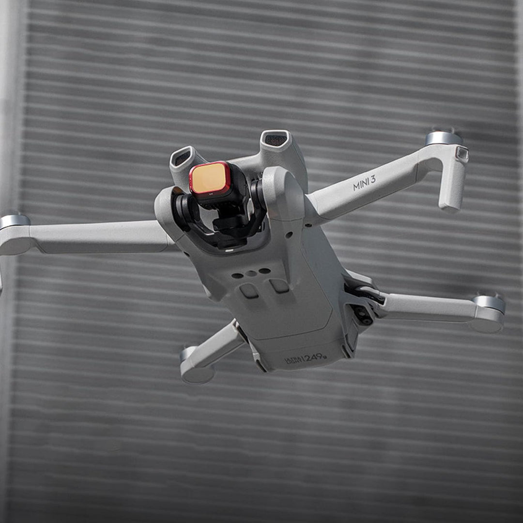 PGYTECH Filter für DJI Mini 3 UV CPL ND NDPL Objektivfilter Zubehör für DJI Mini 3 (4 Stück (ND16+ND