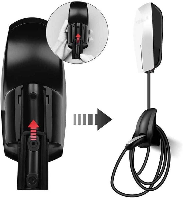 EV Ladegerät Typ 2 Wandhalterung für Ladekabel Wallbox Ladestation Ladekabel Organizer Ladegerät Hal