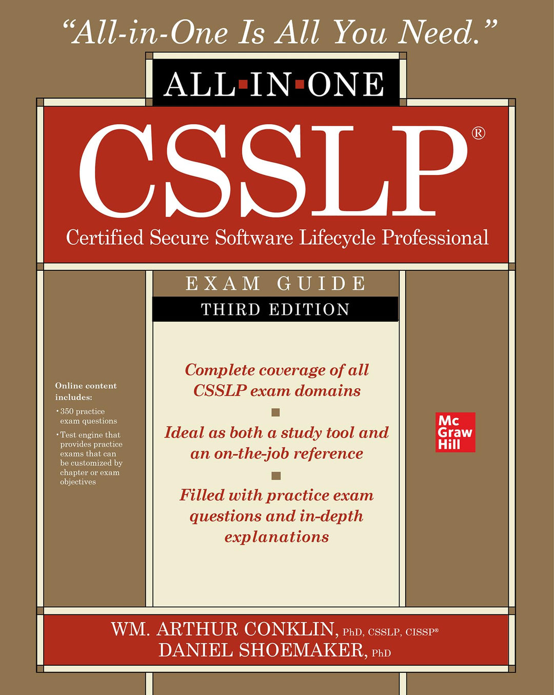 CSSLP Certified Secure Software Lifecycle Professional All-in-One Exam Guide, Third Edition, Taschen