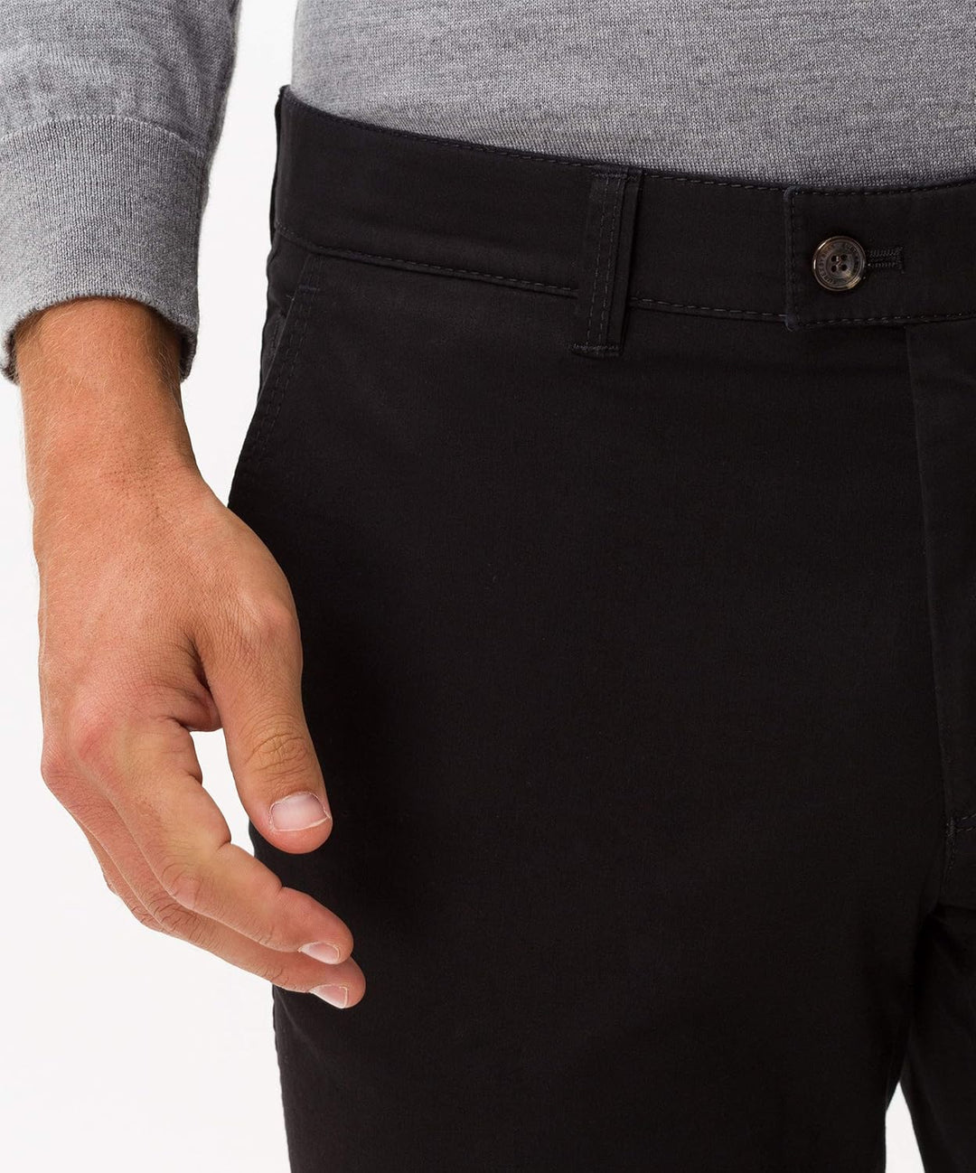 EUREX by Brax Herren Jim-s Hose 32 Schwarz (Perma Black 01), 32 Schwarz (Perma Black 01)