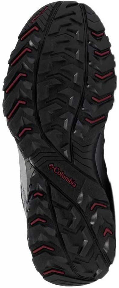 Columbia Redmond III WP wasserdichte Wanderschuhe für Herren 40 EU Grau, 40 EU Grau