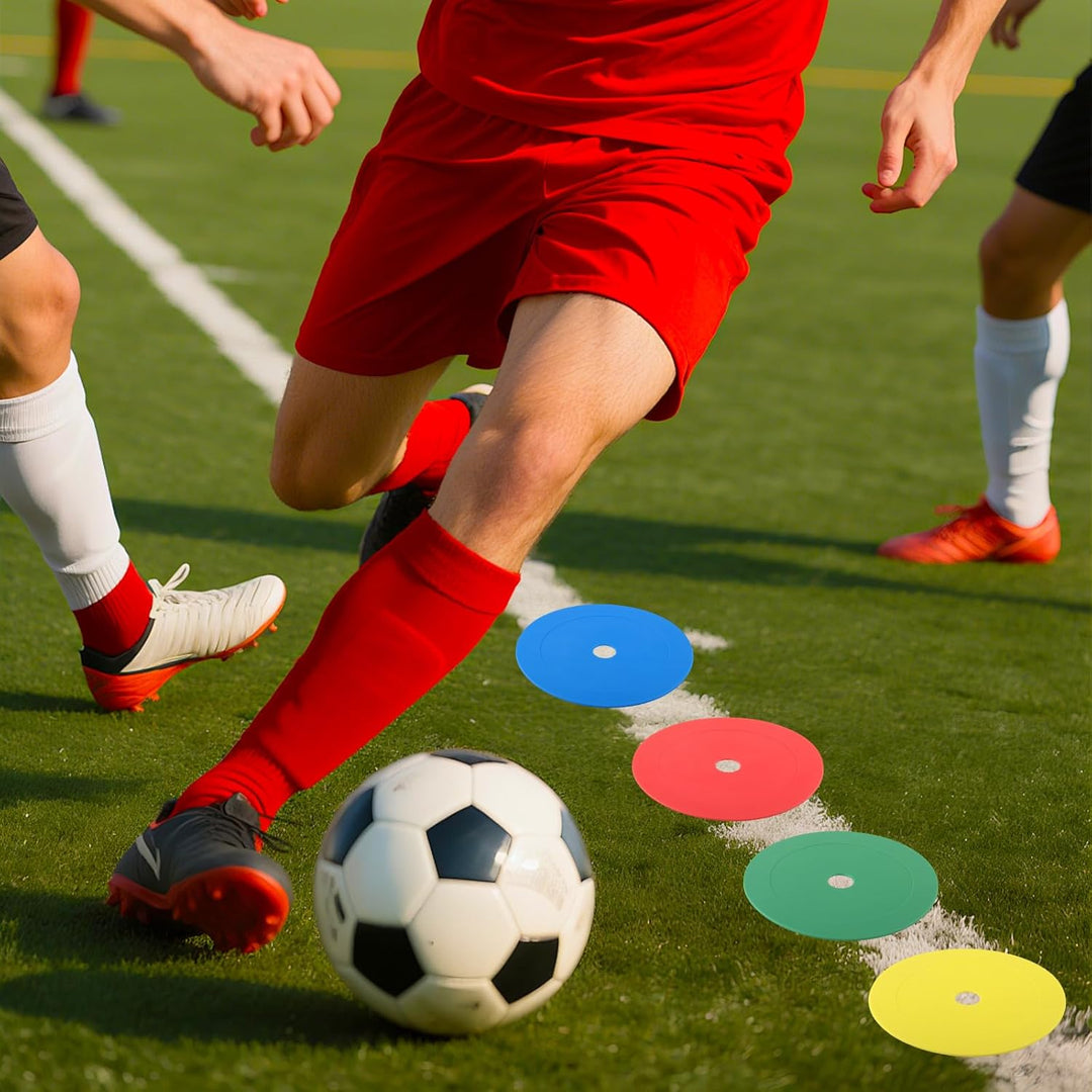 4PCS 15.5cm Target Tor Rundschreiben Torwand für Fussballtor Enthält Zwei 90 cm Lange Kabelbinder fü