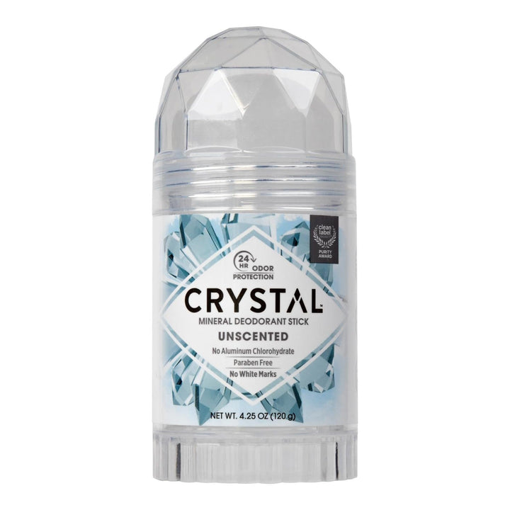 Crystal, Körper-Deodorant, Stick, ohne Duft, 125 ml Original 125 ml (1er Pack), Original 125 ml (1er