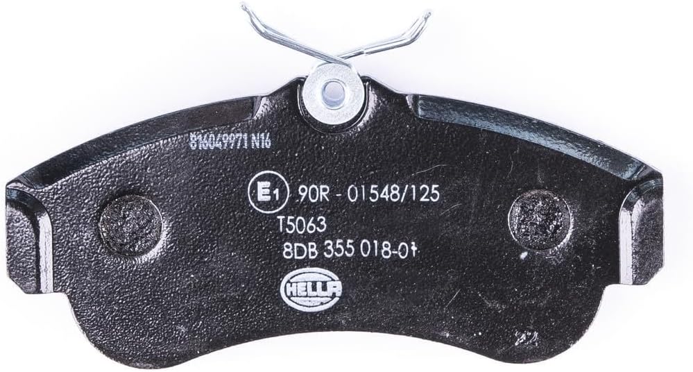 HELLA PAGID 8DB 355 018-011 Bremsbelagsatz - T5063 - Dicke/Stärke: 17.5mm - Bremssystem: Lucas - nic