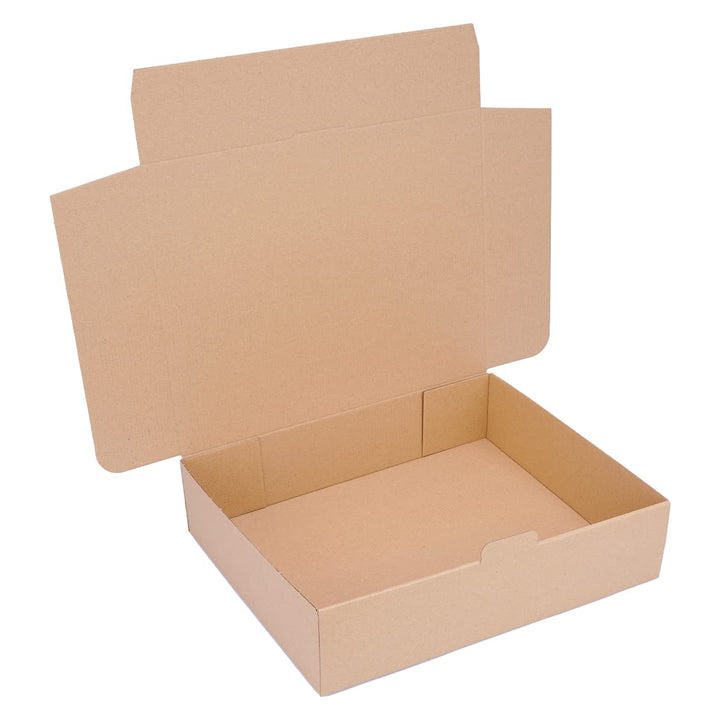 100 Faltschachteln Braun | 365 x 300 x 95mm - WP M | Versandkarton DHL Karton Hermes DPD GLS Verpack