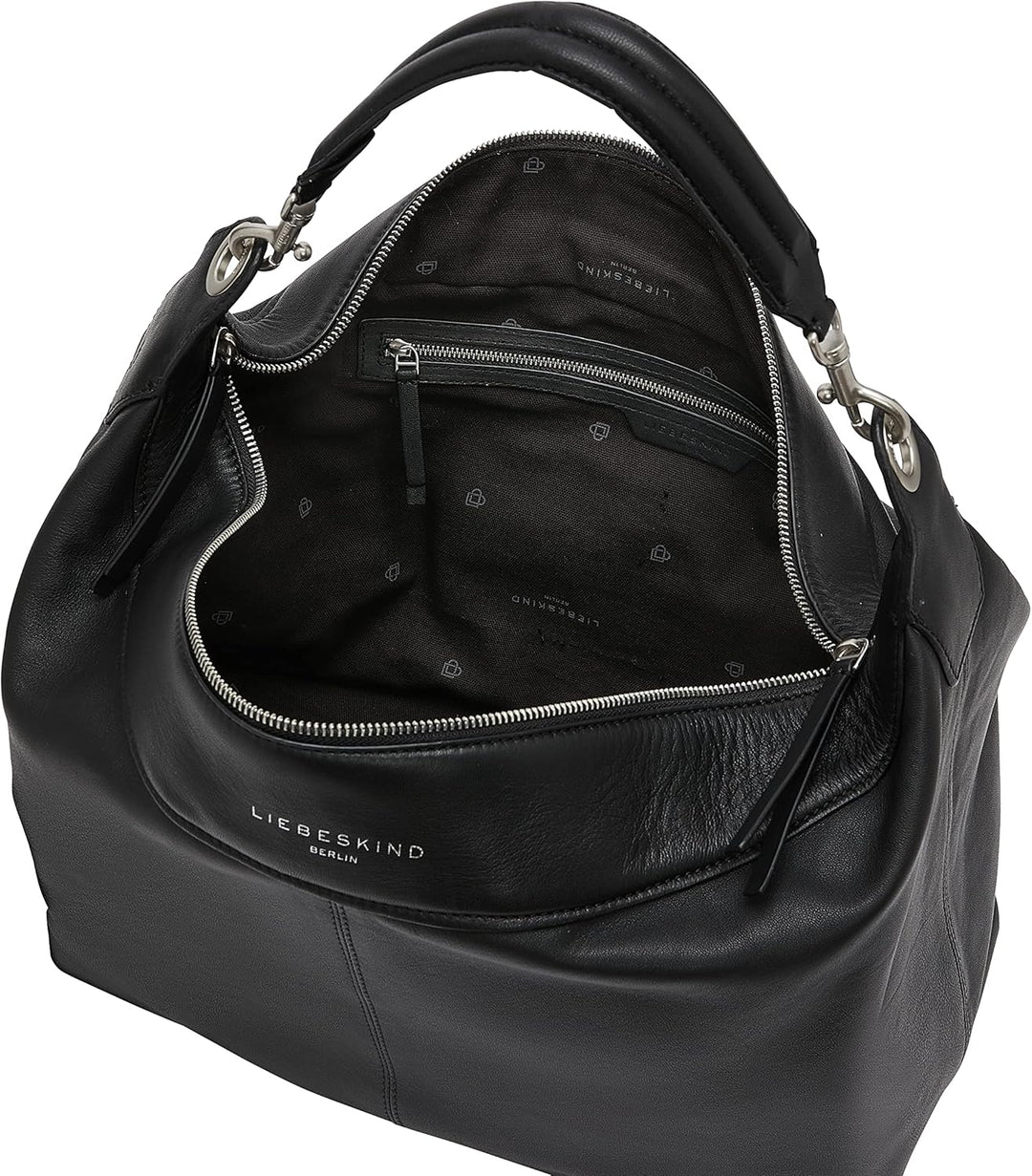 Liebeskind Damen Hobo L Black-9999, Black-9999