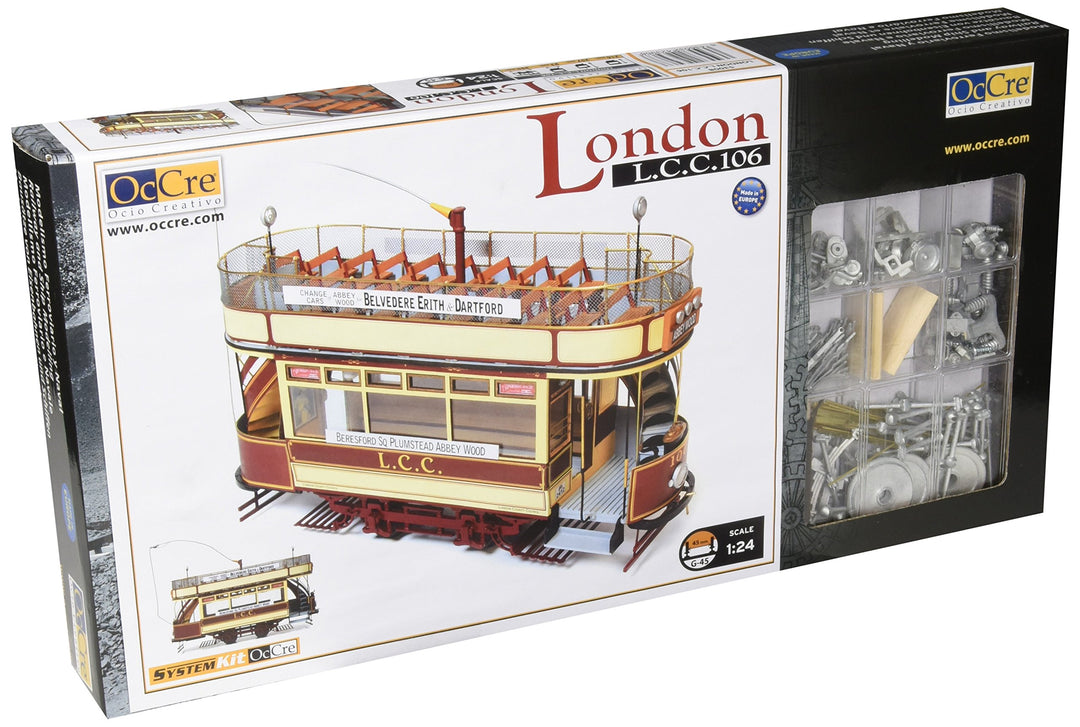 Occre - Bausatz Strassenbahn London County Council L.C.C. 106