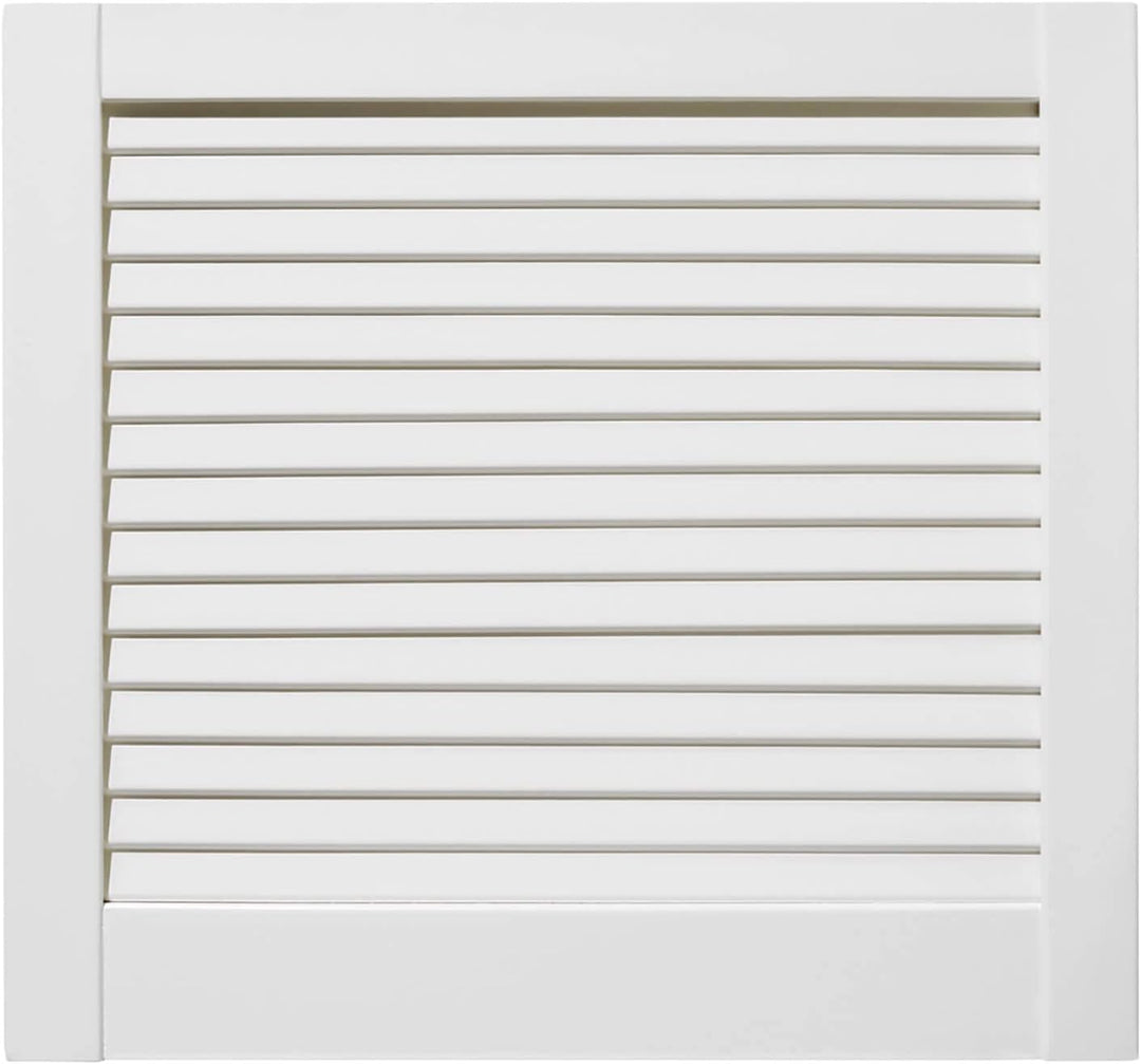 ben+camilla.com Lamellentüren 462 x 494 x 21 mm weiss seidenmatt mit geschlossenen Lamellen Kiefernh