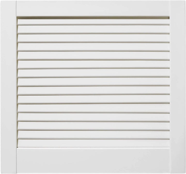 ben+camilla.com Lamellentüren 462 x 494 x 21 mm weiss seidenmatt mit geschlossenen Lamellen Kiefernh