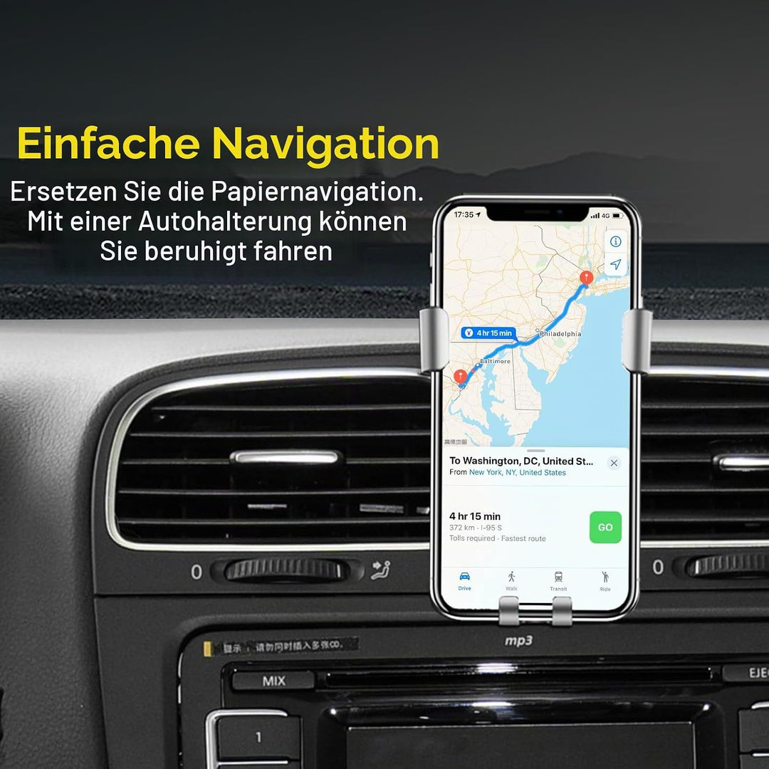 KUNGKIC Auto-Handy-Halterung Verstellbare Autotelefon-Halterung Compatible with VW Volkswagen 2009-2
