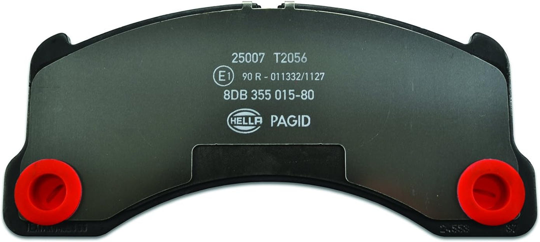 HELLA PAGID 8DB 355 015-801 Bremsbelagsatz - T2056 - Dicke/Stärke: 17.1mm - Bremssystem: Brembo - fü