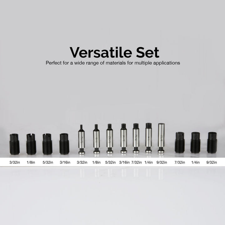 Neiko 02612A Handstanzer und Lochstanzer aus Blech, Cr-V Power Punch und Locher Set, Power Punch und