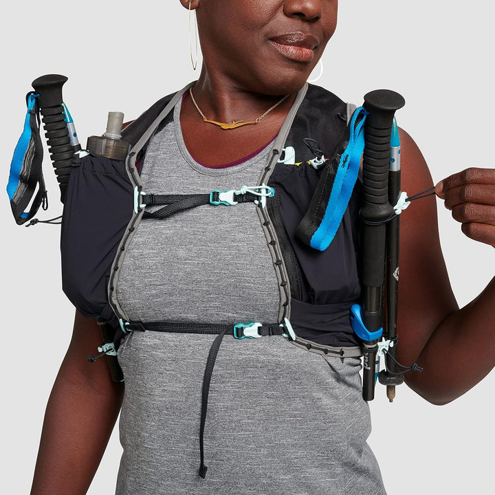 Ultimate Direction Damen Race Vesta Signature Series 6.0 Trailrunning-Weste, L Onyx