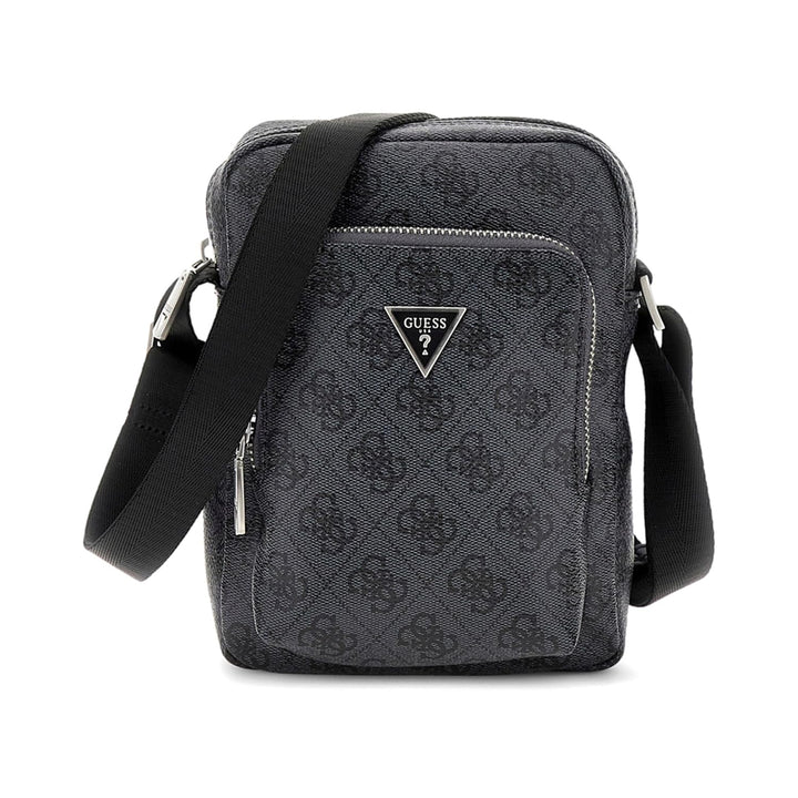 GUESS Unisex Vezzola Xbody Umhängetasche 14x20x4 cm Bla, 14x20x4 cm Bla