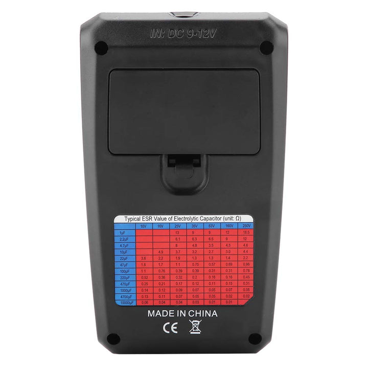 ESR02 Transistor Tester SMD-Chip-Komponenten-Kondensatormessgerät Induktivitätsmessgerät für Elektri