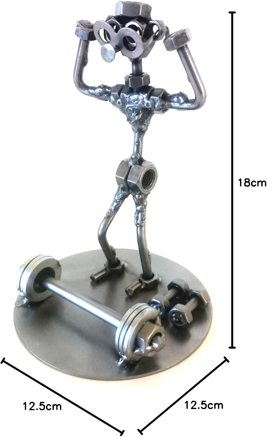 metalman24 Schraubenmännchen Muskelmann Bodybuilder Design II Handarbeit I Geschenkidee I Metallfigu