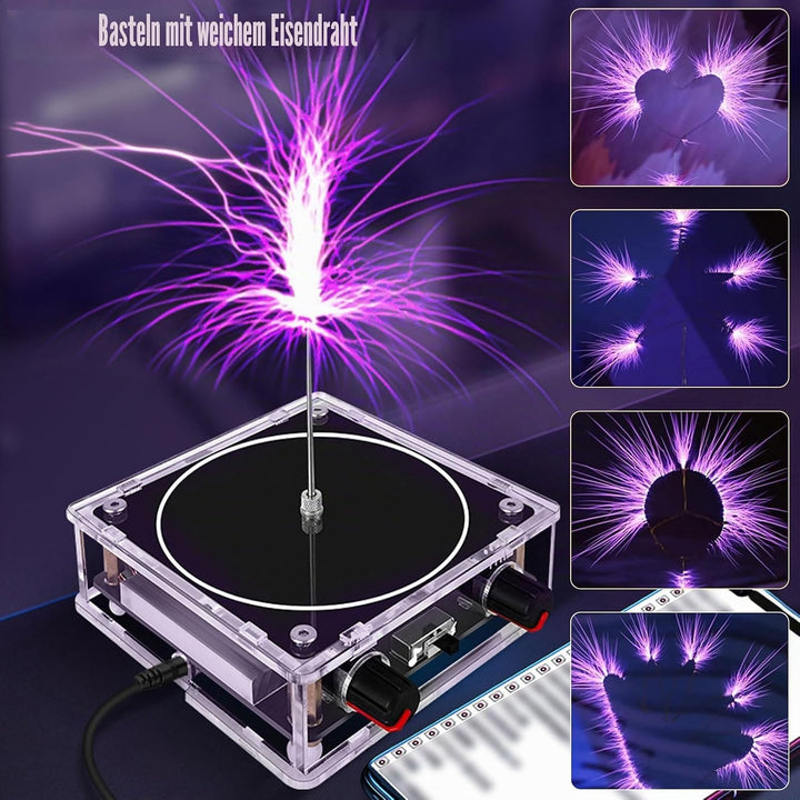 Music Tesla Coil,Tesla Coil Music Box,Musik Tesla Spule,Berührbarer Künstlicher Blitz,Lichtbogengene