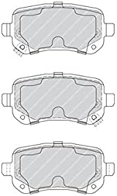 Ferodo FDB4196 Bremsbelagsatz, Scheibenbremse - (4-teilig) - (4 Stück)
