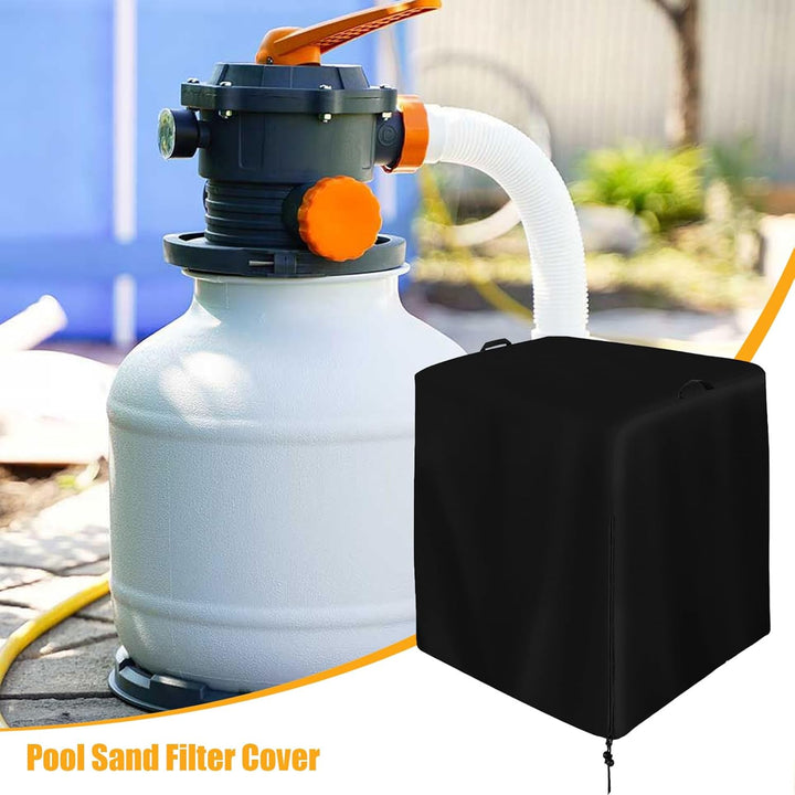 Poolpumpe Abdeckung Poolfilter Abdeckung Abdeckung Für Sandfilteranlage Pool Robustes Poolpumpengehä