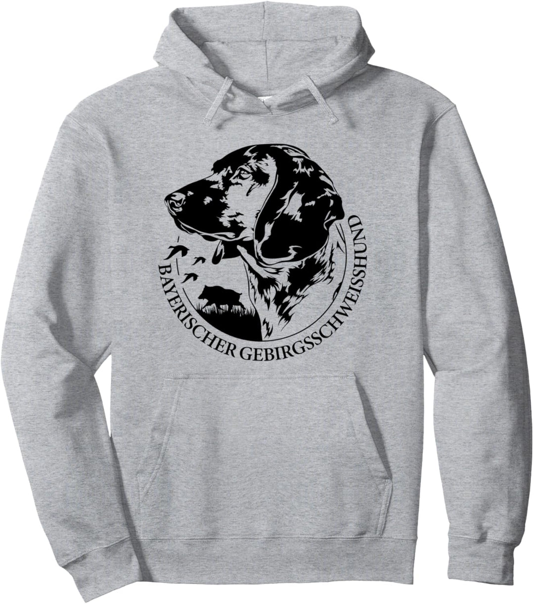Bayerischer Gebirgsschweisshund BGS Jagdhunde Hundeportrait Pullover Hoodie