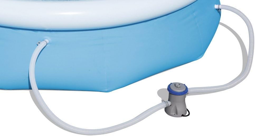 Bestway Flowclear Filterpumpe 2.006 l/h, Kunststoff, Grau 2.006 l/h Single, 2.006 l/h Single
