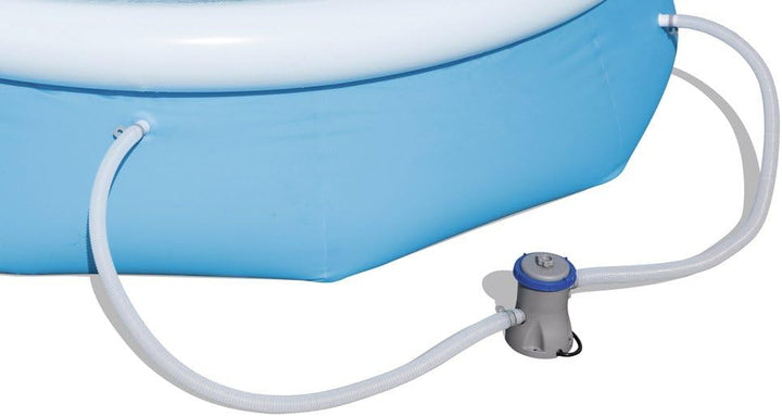 Bestway Flowclear Filterpumpe 2.006 l/h, Kunststoff, Grau 2.006 l/h Single, 2.006 l/h Single