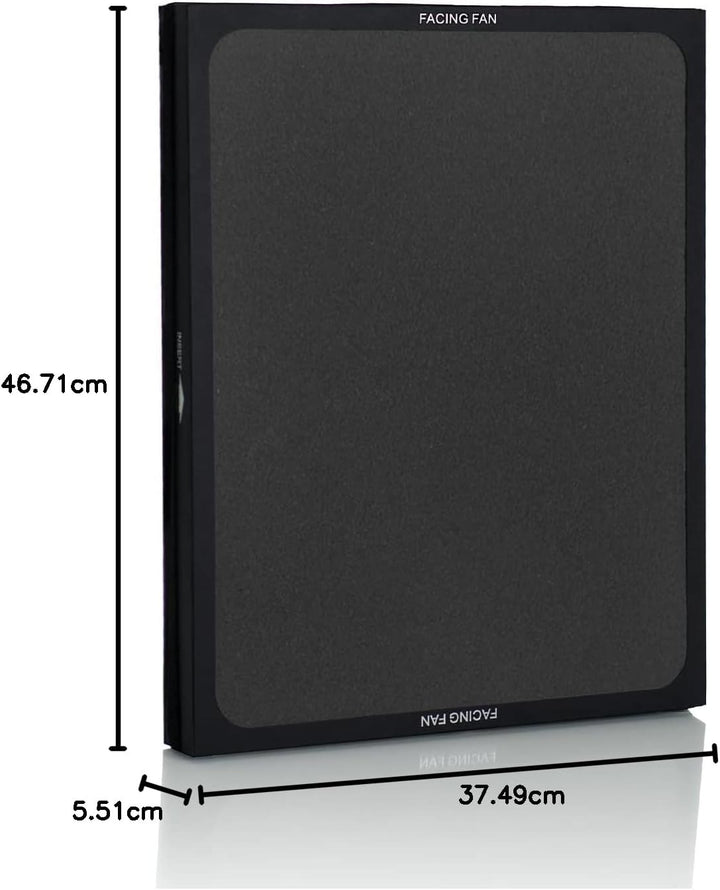Blueair Classic Ersatzfilter, Serie 200/300 Original SmokeStop-Filter, Entfernung von Pollen, Staub,
